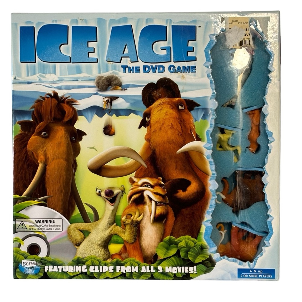 ICE AGE The DVD Game indoor games educational fun learning READ